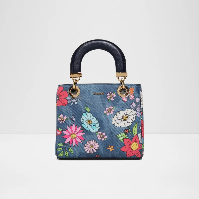 الدو Bloomini floral printed handheld bag